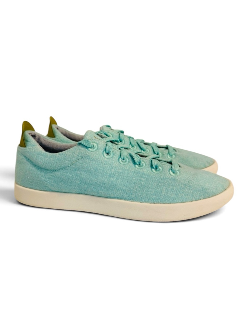 Allbirds Wool Piper Sneakers Aqua Blue Mens 11